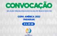 Marco Octavio convoca seleção para a Copa América de Beach Soccer