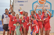 Linhares e Vila Velha levantam a taça do 22º Campeonato Estadual Banescard Visa de Seleções de Beach Soccer