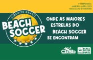 Circuito Brasil de Beach Soccer será a maior competição de beach soccer do mundo