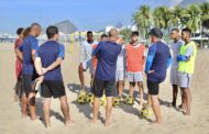 Seleção Brasileira de Beach Soccer realiza treinamentos para o Sul-Americano Sub-20