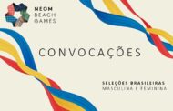 Seleções masculina e feminina são convocadas para o Neom Beach Games